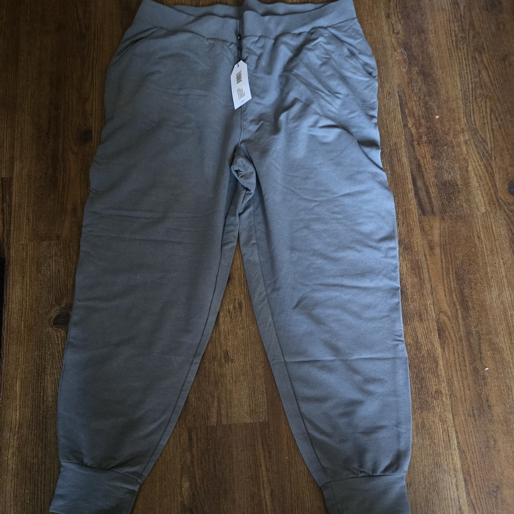 Universal Standard  Gray Jogger Sweatpants - Slate Gray